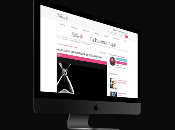 Imagen de Banner Header Banner Ad CTAIMA DIRECTORY